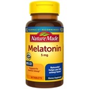 Nature Made Melatonin 5 Mg Ex Strength Tablets 100% Drug Free Sleep Aid for Adults 90 Ct