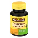 Nature Made Potassium Gluconate Vitamin | 550 Mg | 100 Tabs