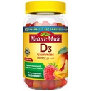 Nature Made Vitamin D3 2000 IU (50 Mcg) per Serving Gummies Dietary Supplement for Bone and Immune Health Support 150 Count