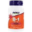 NOW Foods B-1 Vitamin | 100 Mg | 100 Tabs