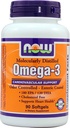 Now Foods, Molecularly Distilled Omega-3, 90 Sgels