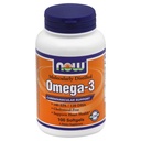 NOW Foods Molecularly Distilled Omega-3 Fish Oil Supplement Vitamin | 1000 Mg | 100 Soft Gels