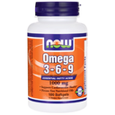 Now Foods, Omega 3-6-9, 1000 Mg, 100 Softgels