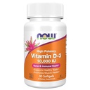 Now Foods Vitamin D-3, 10,000 IU, 30 Softgels (Pack of 1)