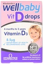 Wellbaby Vitamin D Drops (Vitabiotics) - 30ml