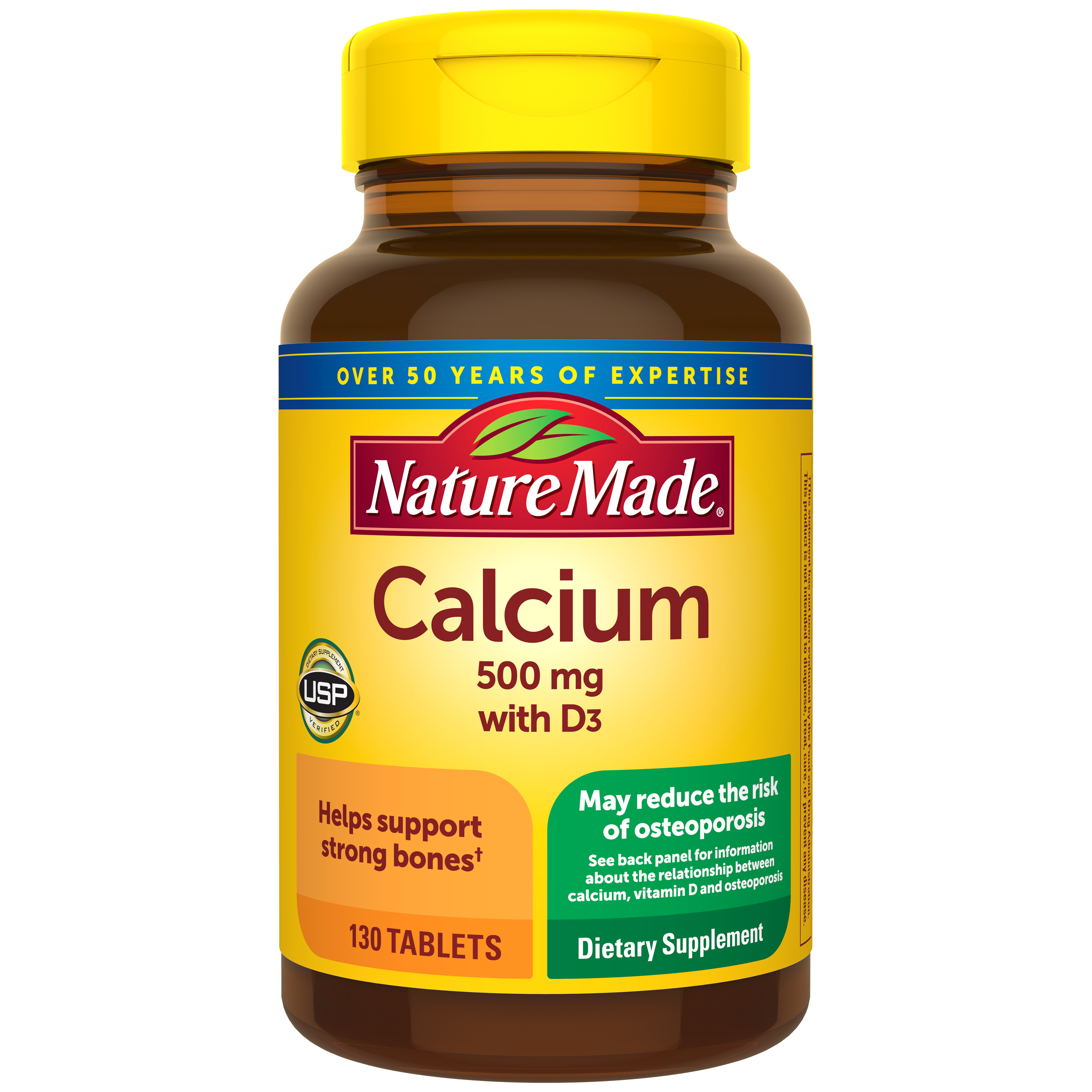 Calcium With D3 500Mg Nature Made